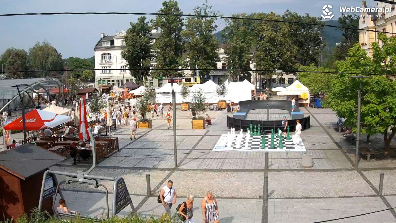 USTROŃ - widok na rynek - 01 sierpień 2026, 16:06