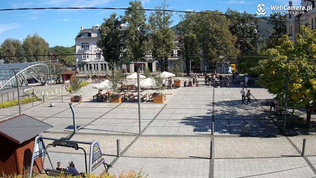 USTROŃ - widok na rynek - 16 wresień 2026, 11:18