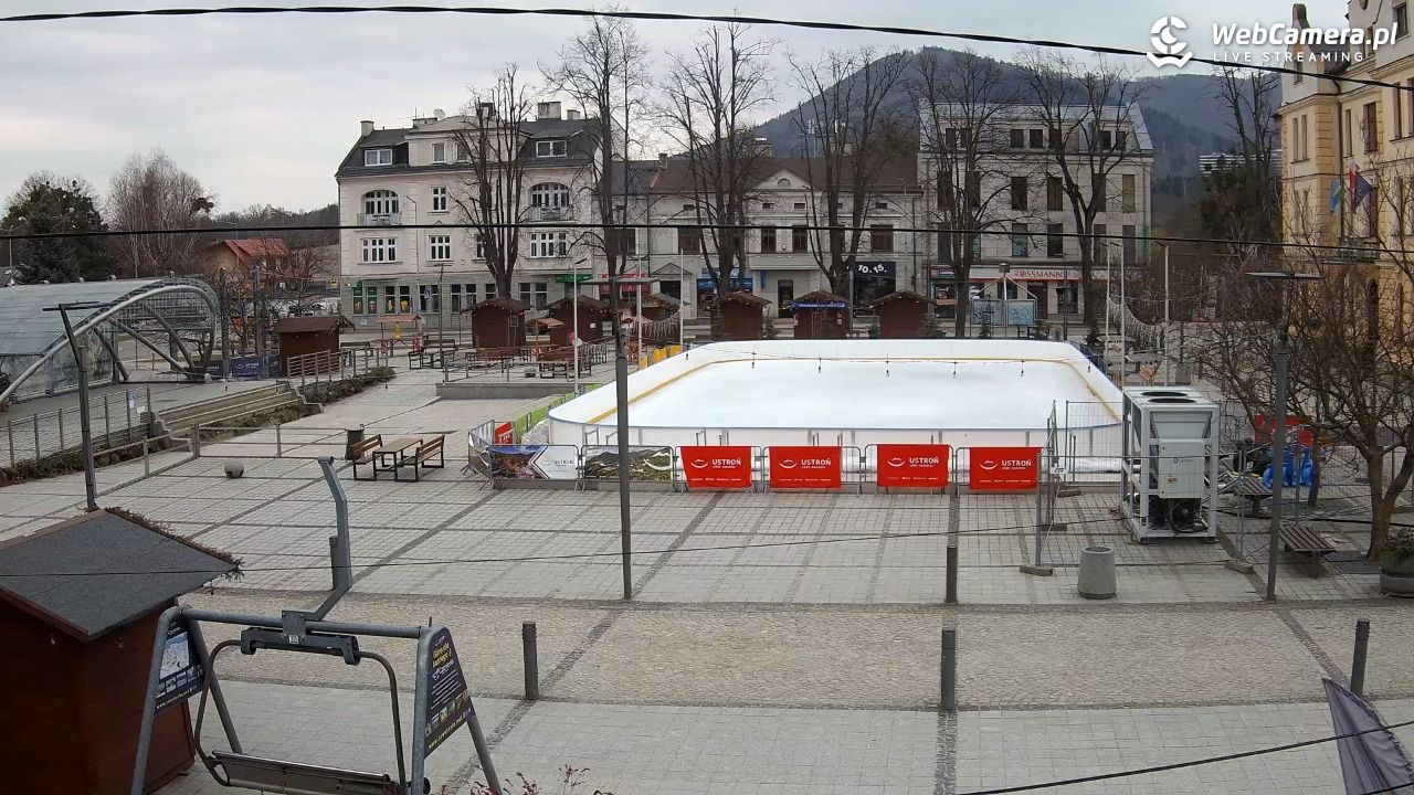 USTROŃ - widok na rynek - 01 marzec 2026, 09:11