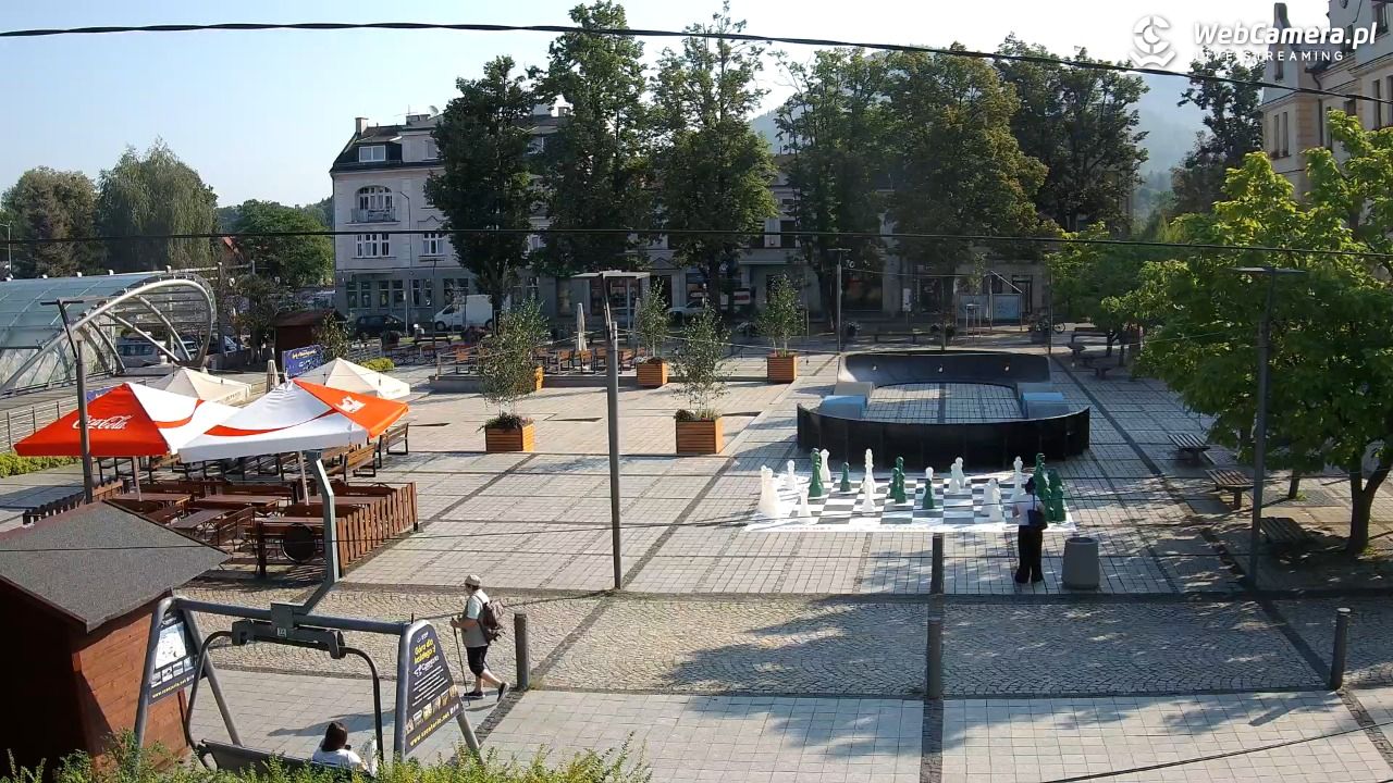 USTROŃ - widok na rynek - 03 sierpień 2026, 08:40