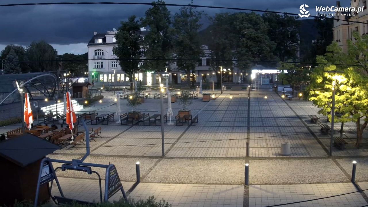 USTROŃ - widok na rynek - 13 czerwiec 2026, 21:17