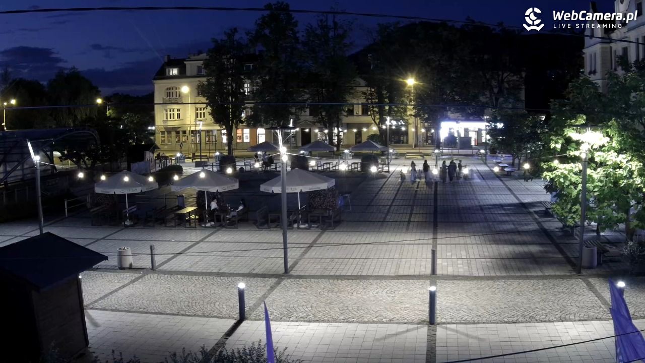USTROŃ - widok na rynek - 31 lipiec 2025, 21:20