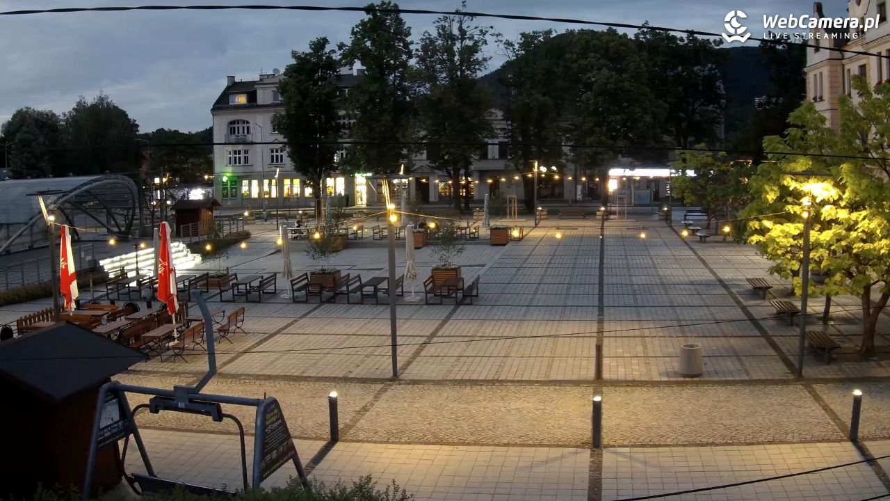 USTROŃ - widok na rynek - 12 czerwiec 2026, 21:22