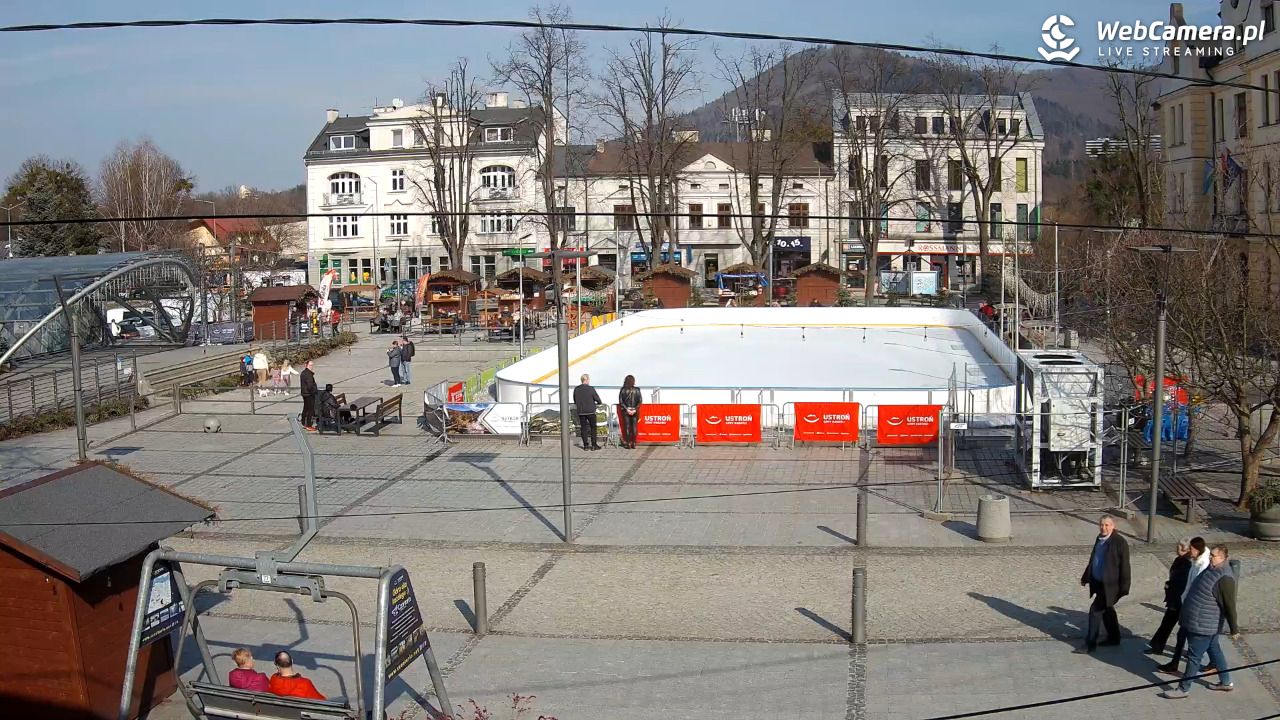 USTROŃ - widok na rynek - 01 marzec 2026, 13:12