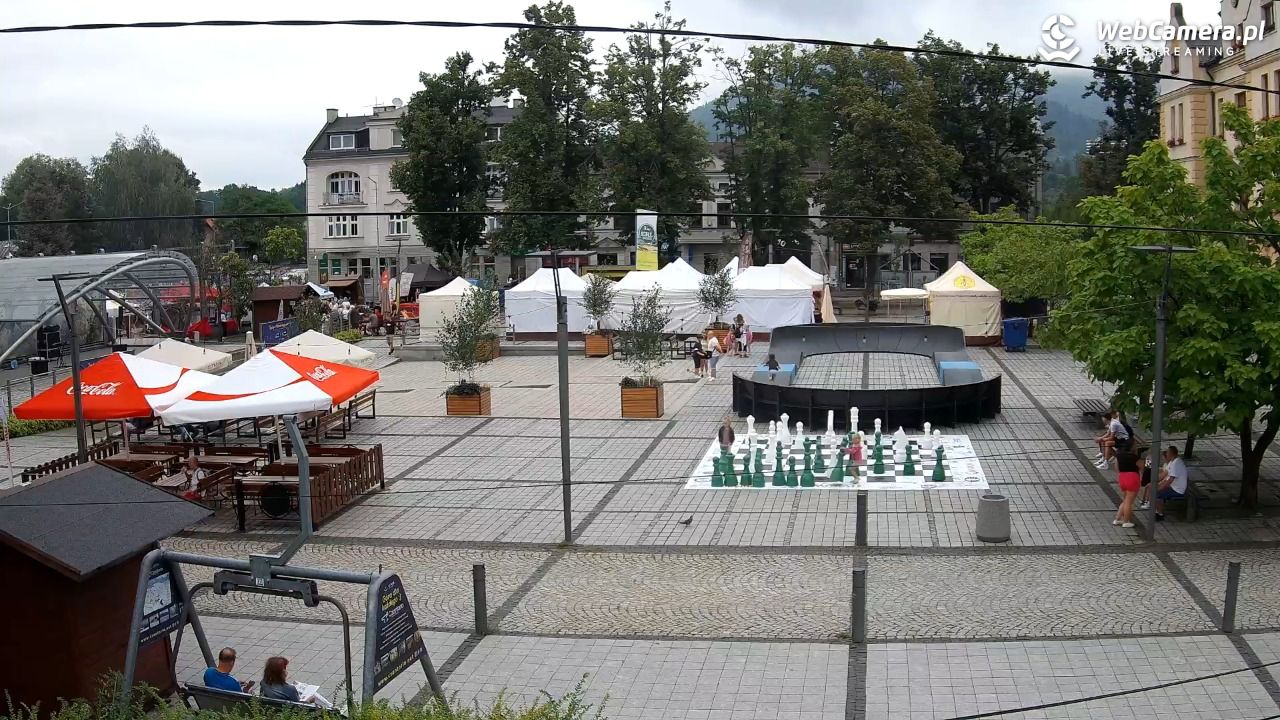 USTROŃ - widok na rynek - 02 sierpień 2026, 13:54