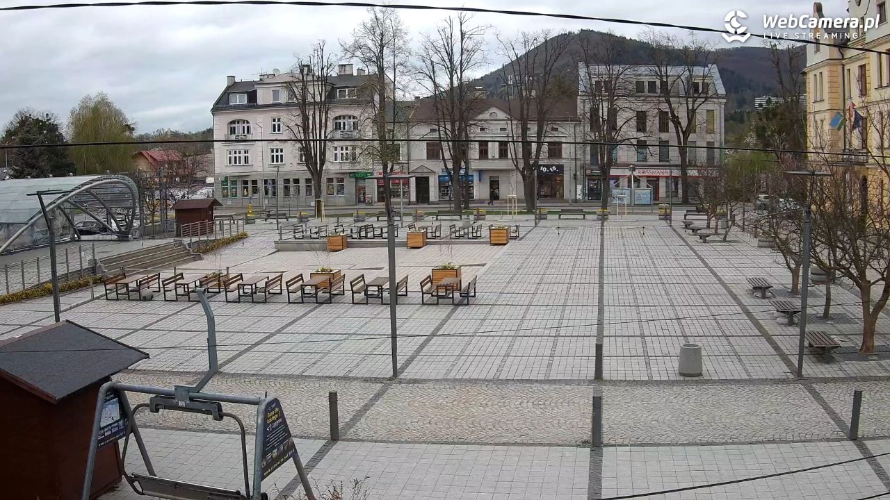 USTROŃ - widok na rynek - 20 kwiecień 2026, 09:27