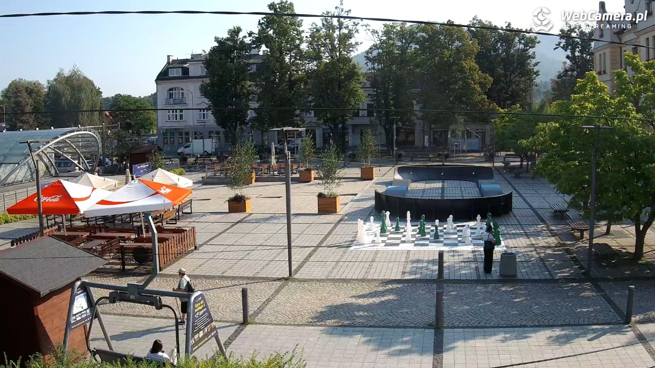 USTROŃ - widok na rynek - 03 sierpień 2026, 08:40