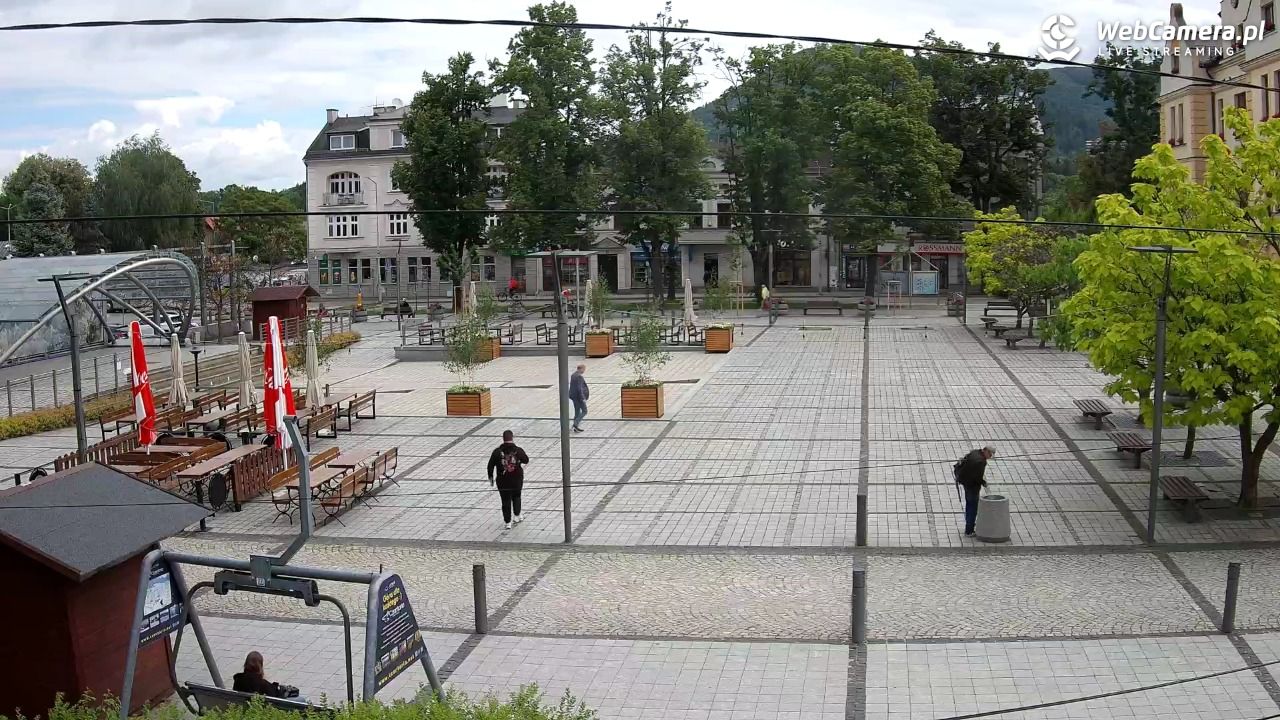 USTROŃ - widok na rynek - 15 czerwiec 2026, 10:02