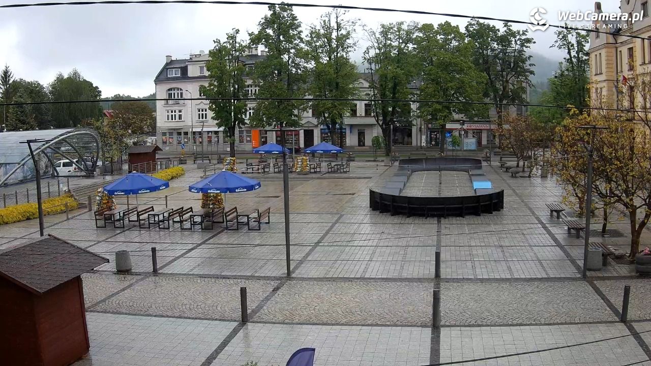 USTROŃ - widok na rynek - 15 maj 2025, 10:32