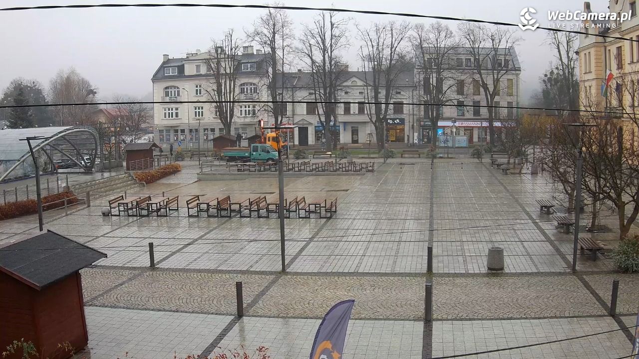 USTROŃ - widok na rynek - 17 listopad 2025, 09:08