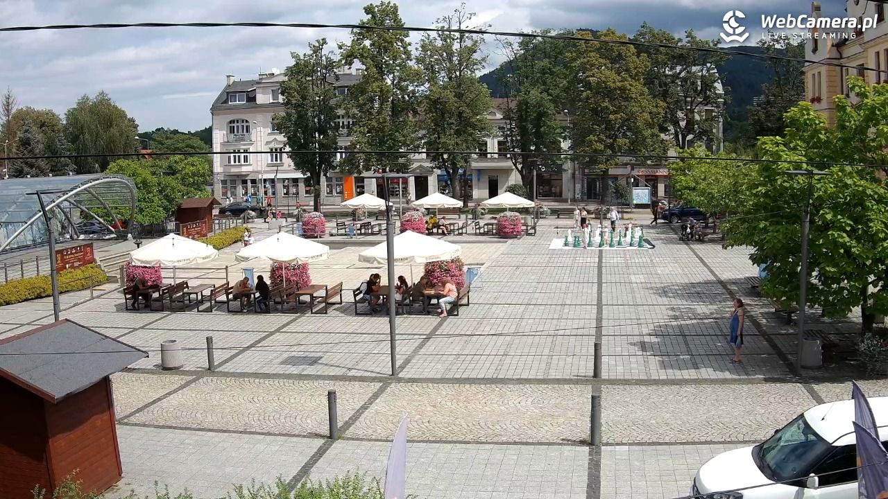 USTROŃ - widok na rynek - 01 sierpień 2025, 12:17
