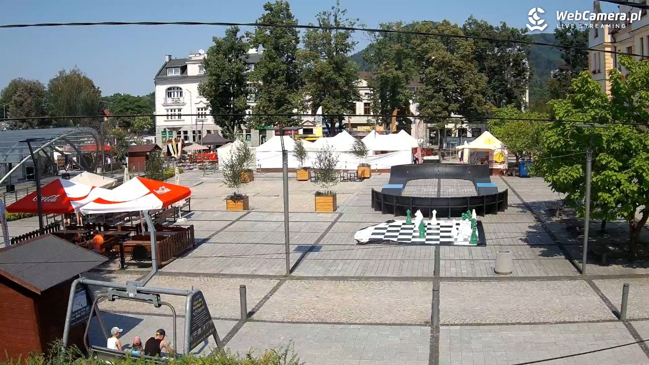 USTROŃ - widok na rynek - 31 lipiec 2026, 14:52