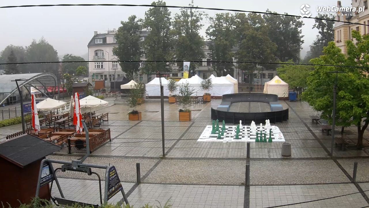USTROŃ - widok na rynek - 02 sierpień 2026, 06:32