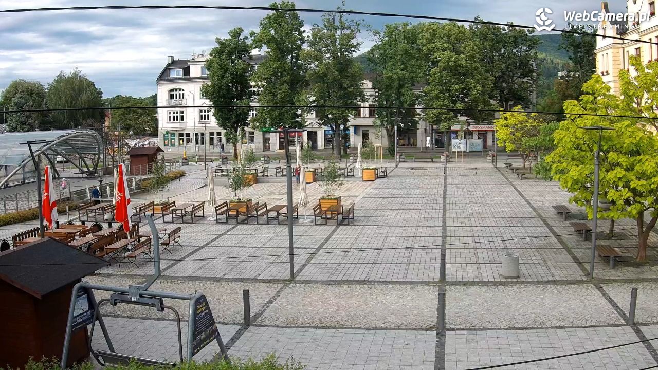 USTROŃ - widok na rynek - 13 czerwiec 2026, 18:07