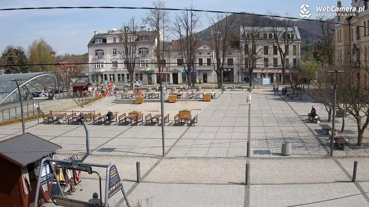 USTROŃ - widok na rynek - 19 kwiecień 2026, 11:38