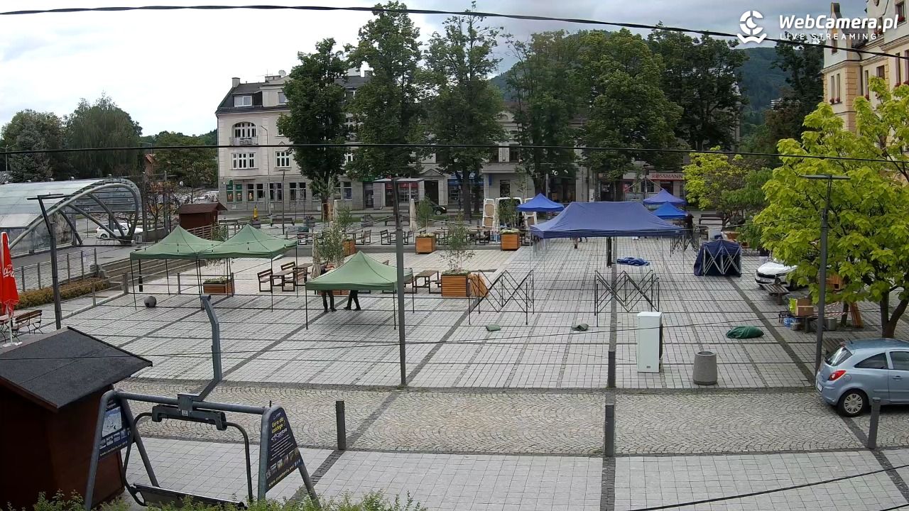 USTROŃ - widok na rynek - 14 czerwiec 2026, 07:46