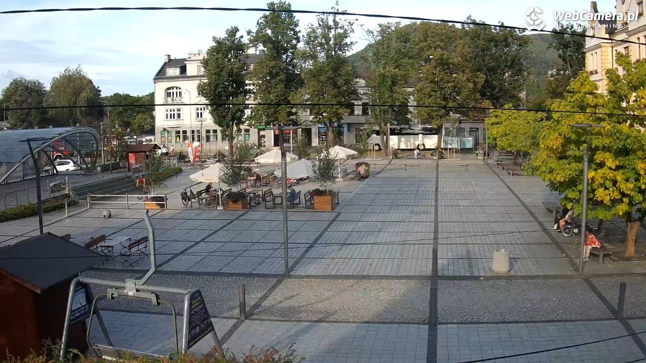 USTROŃ - widok na rynek - 18 wresień 2026, 16:44