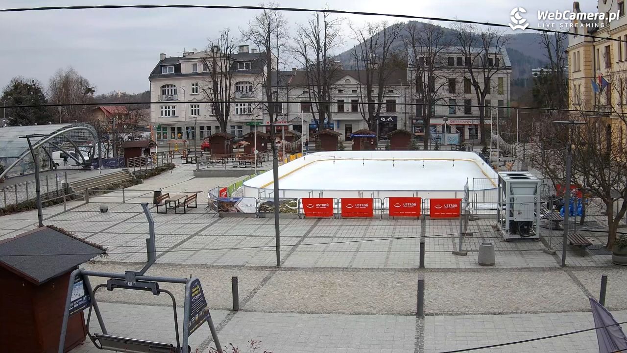 USTROŃ - widok na rynek - 01 marzec 2026, 10:19