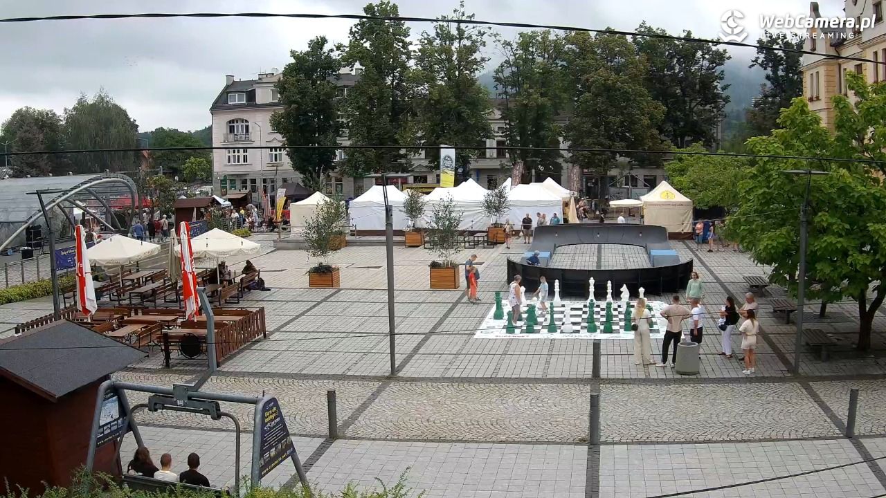 USTROŃ - widok na rynek - 02 sierpień 2026, 12:35