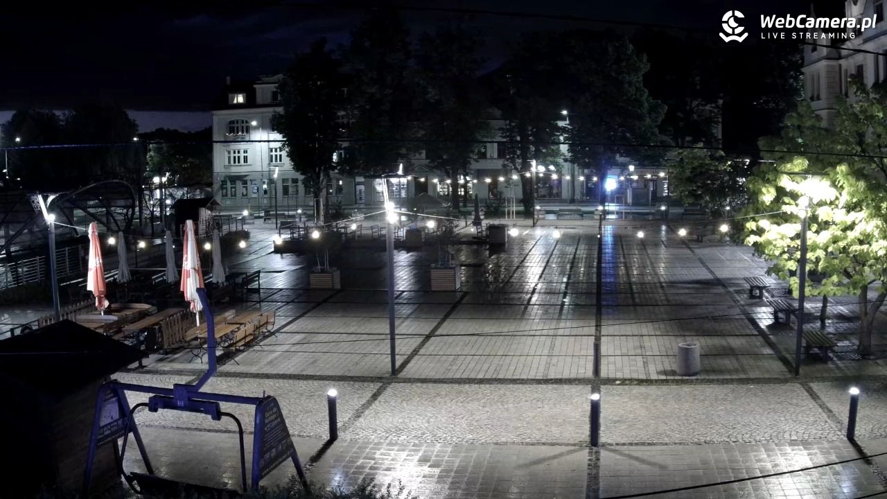 USTROŃ - widok na rynek - 14 czerwiec 2026, 22:12
