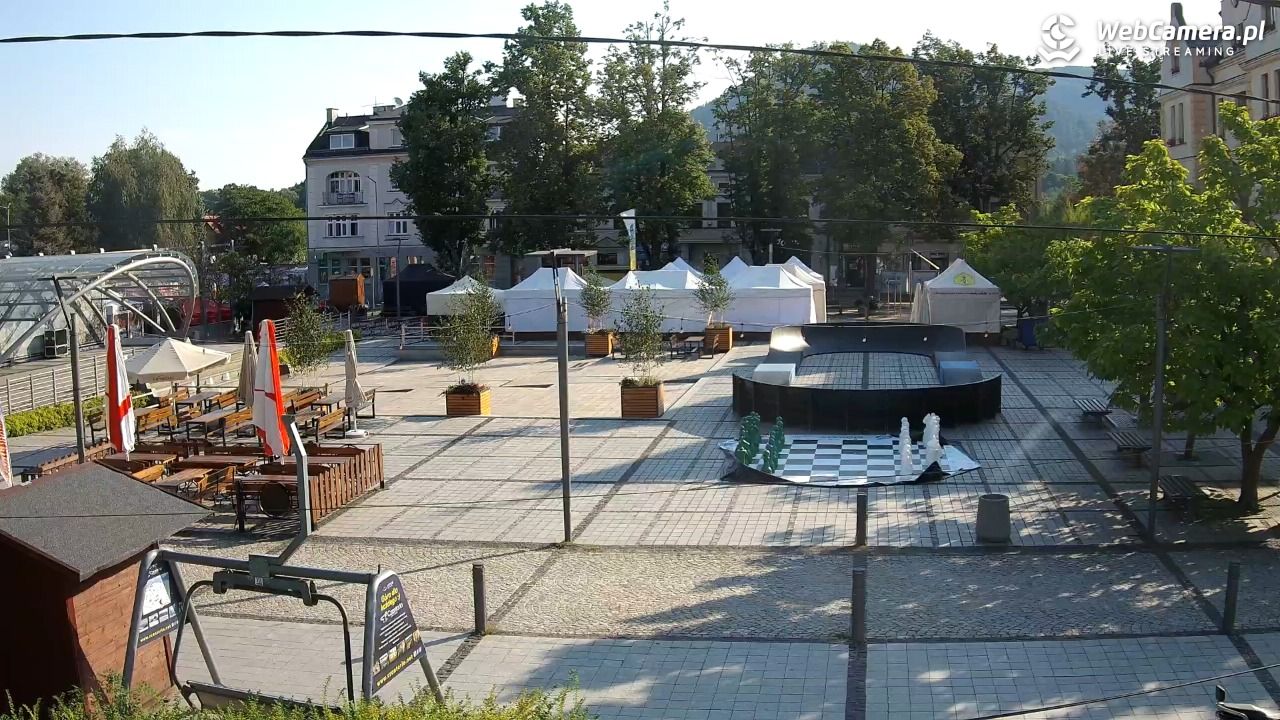 USTROŃ - widok na rynek - 01 sierpień 2026, 08:12