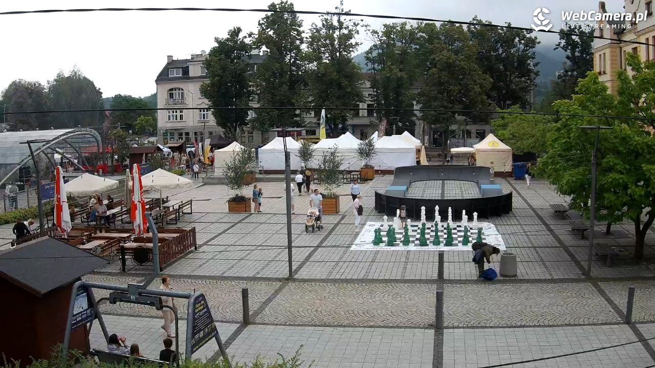 USTROŃ - widok na rynek - 02 sierpień 2026, 13:11