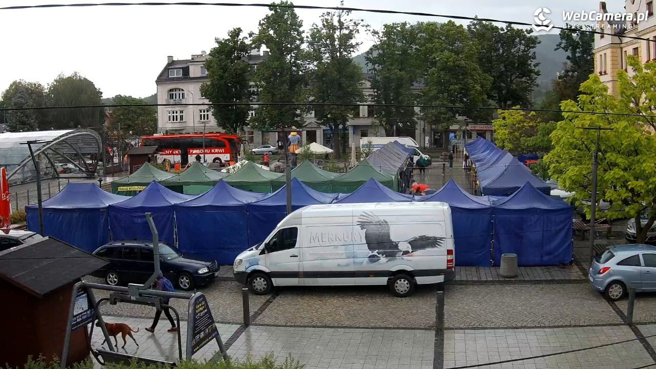 USTROŃ - widok na rynek - 14 czerwiec 2026, 13:18
