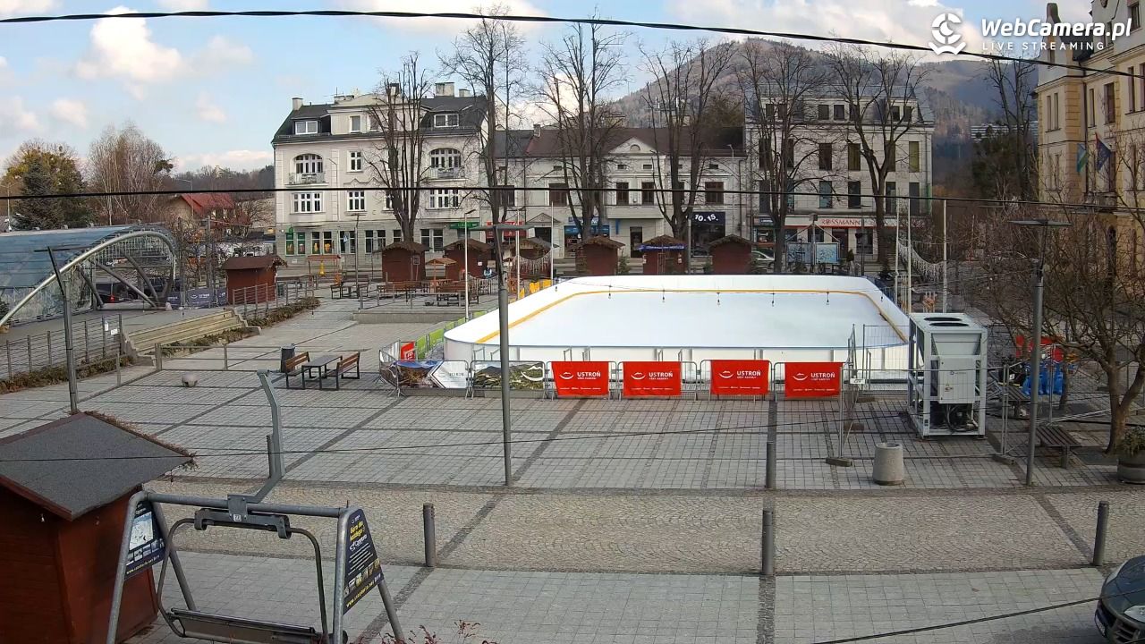 USTROŃ - widok na rynek - 02 marzec 2026, 11:08