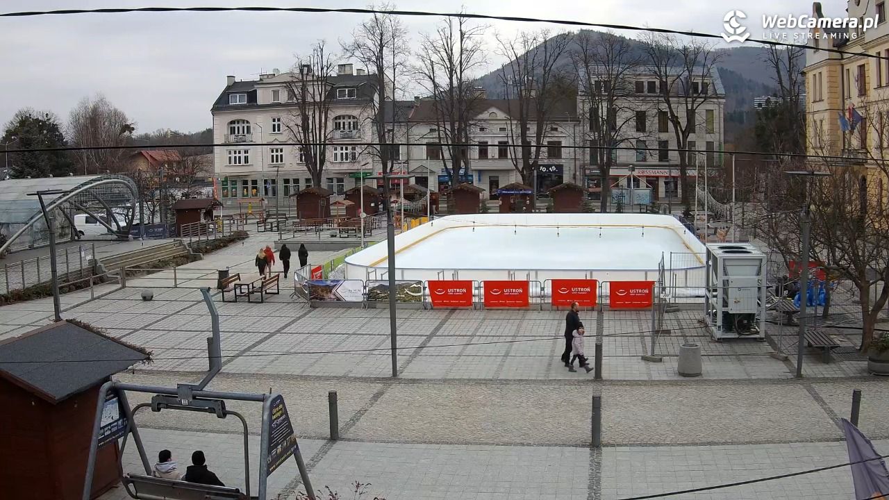 USTROŃ - widok na rynek - 01 marzec 2026, 10:33