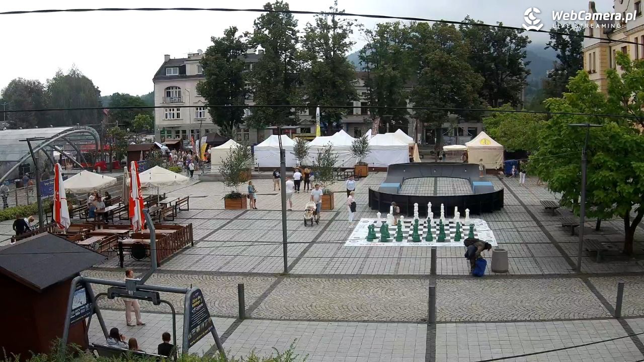 USTROŃ - widok na rynek - 02 sierpień 2026, 13:11