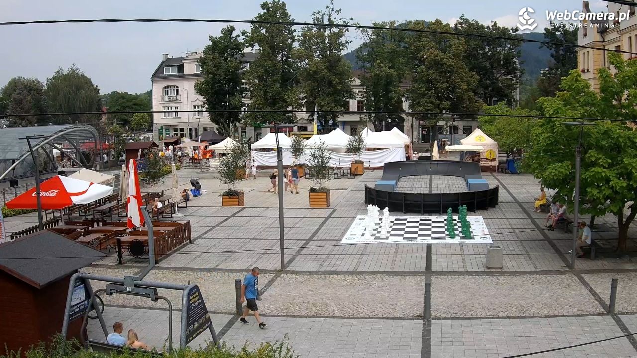 USTROŃ - widok na rynek - 01 sierpień 2026, 14:40