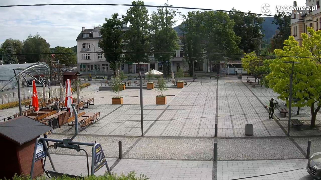 USTROŃ - widok na rynek - 15 czerwiec 2026, 08:20