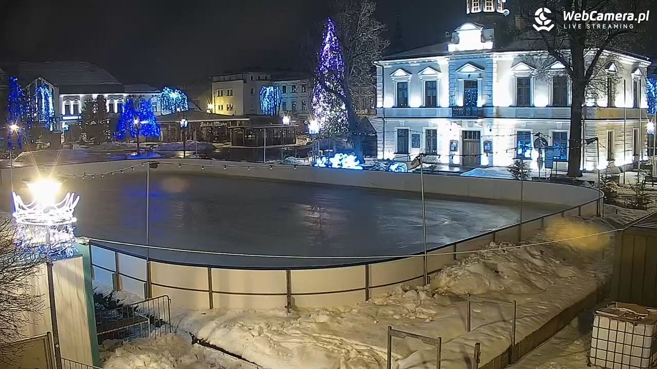 Nowy Targ - widok na Rynek - 17 styczeń 2026, 05:43