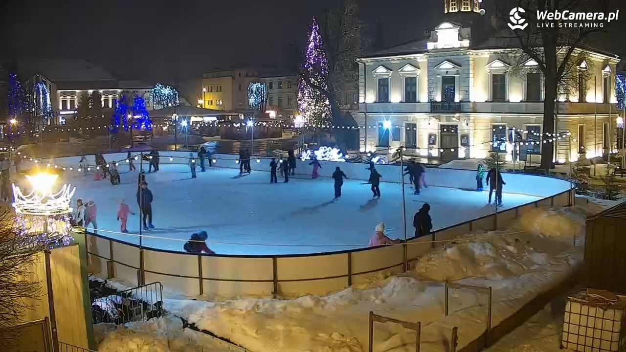 Nowy Targ - widok na Rynek - 16 styczeń 2026, 16:58