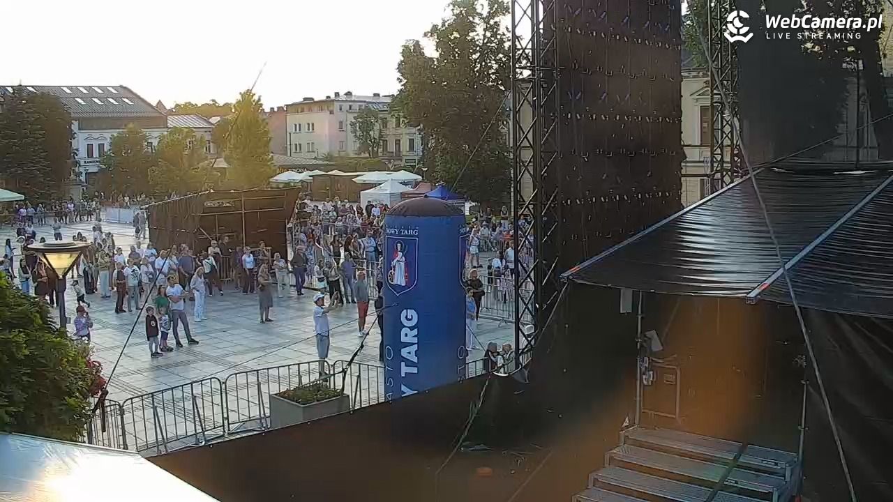 Nowy Targ - widok na Rynek - 20 czerwiec 2026, 19:51