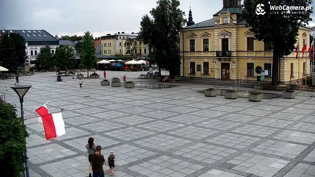 Nowy Targ - widok na Rynek - 30 sierpień 2025, 17:11