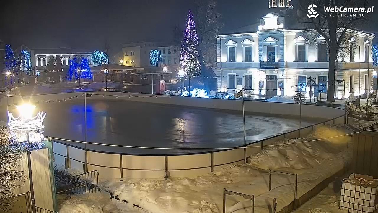 Nowy Targ - widok na Rynek - 16 styczeń 2026, 04:37