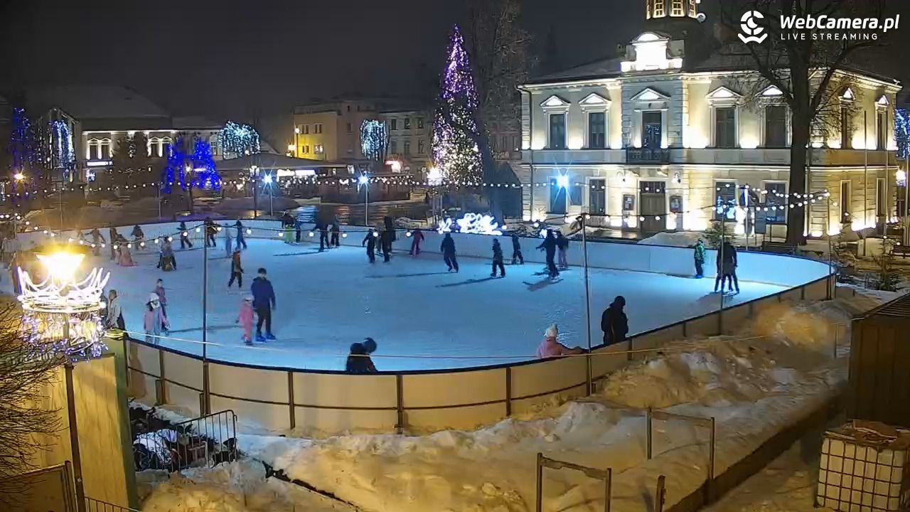 Nowy Targ - widok na Rynek - 16 styczeń 2026, 16:58