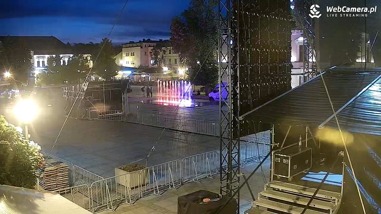 Nowy Targ - widok na Rynek - 19 czerwiec 2026, 21:58