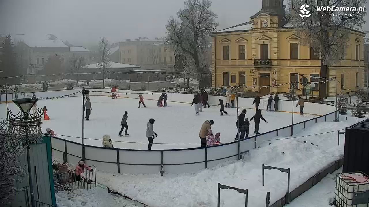 Nowy Targ - widok na Rynek - 18 styczeń 2026, 14:25