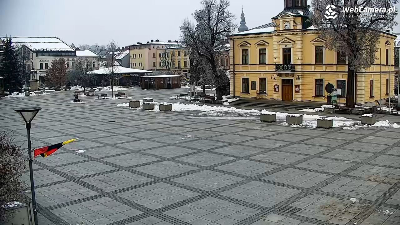 Nowy Targ - widok na Rynek - 30 listopad 2025, 08:41