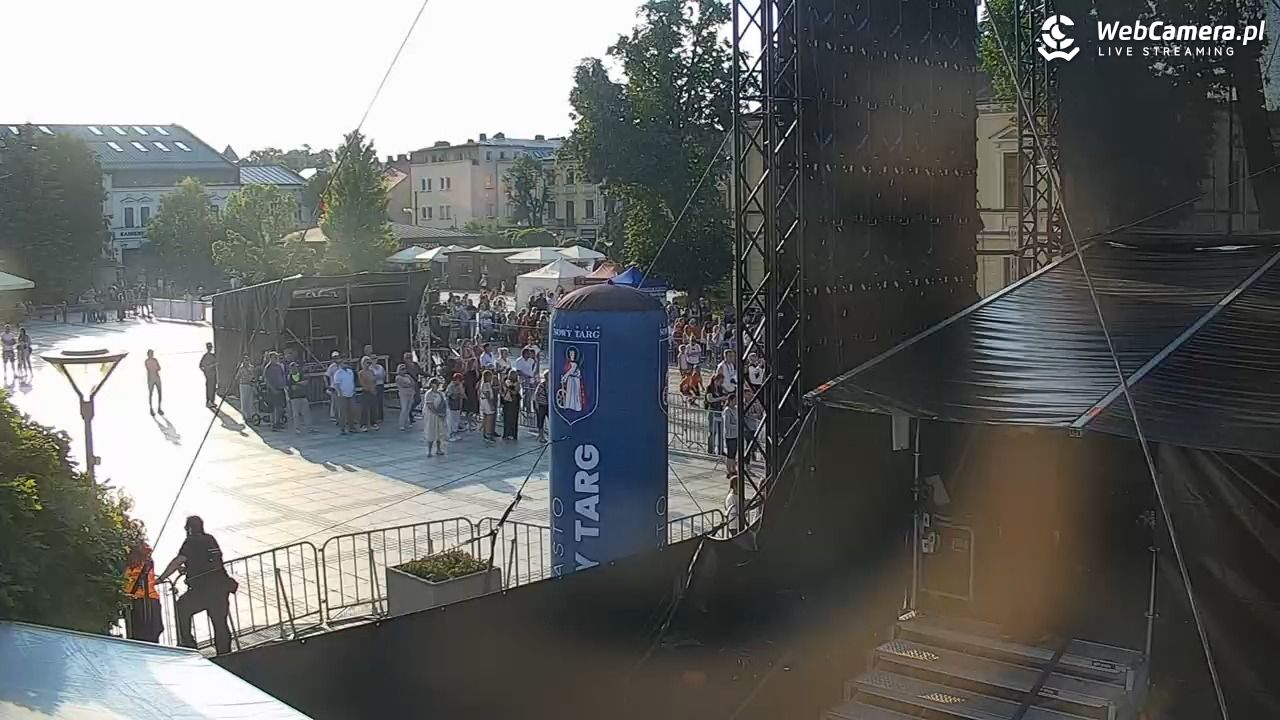 Nowy Targ - widok na Rynek - 20 czerwiec 2026, 18:41