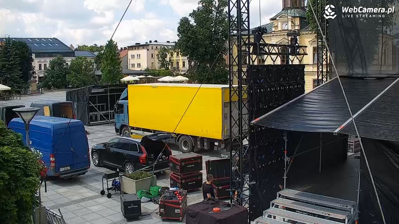 Nowy Targ - widok na Rynek - 19 czerwiec 2026, 13:34