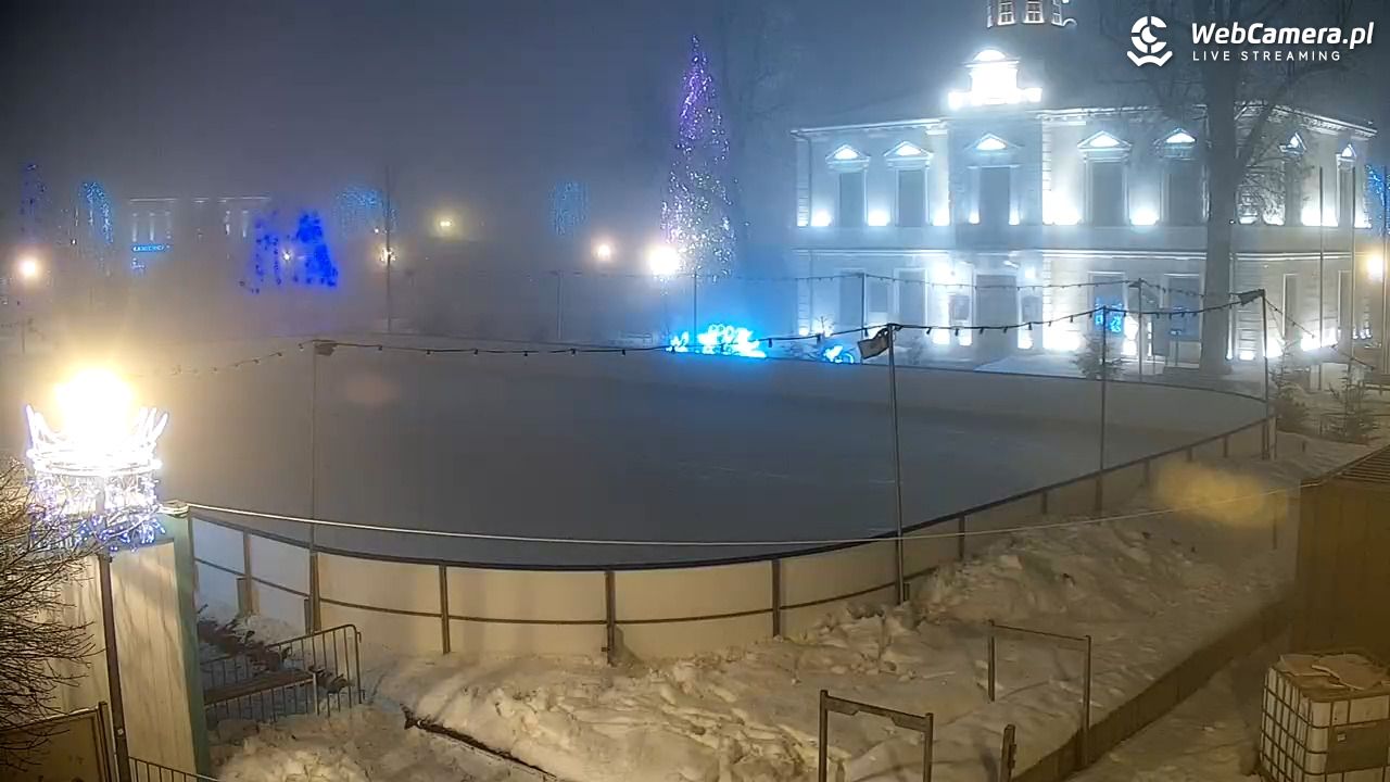 Nowy Targ - widok na Rynek - 18 styczeń 2026, 00:58