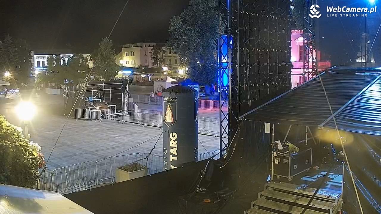 Nowy Targ - widok na Rynek - 20 czerwiec 2026, 22:26