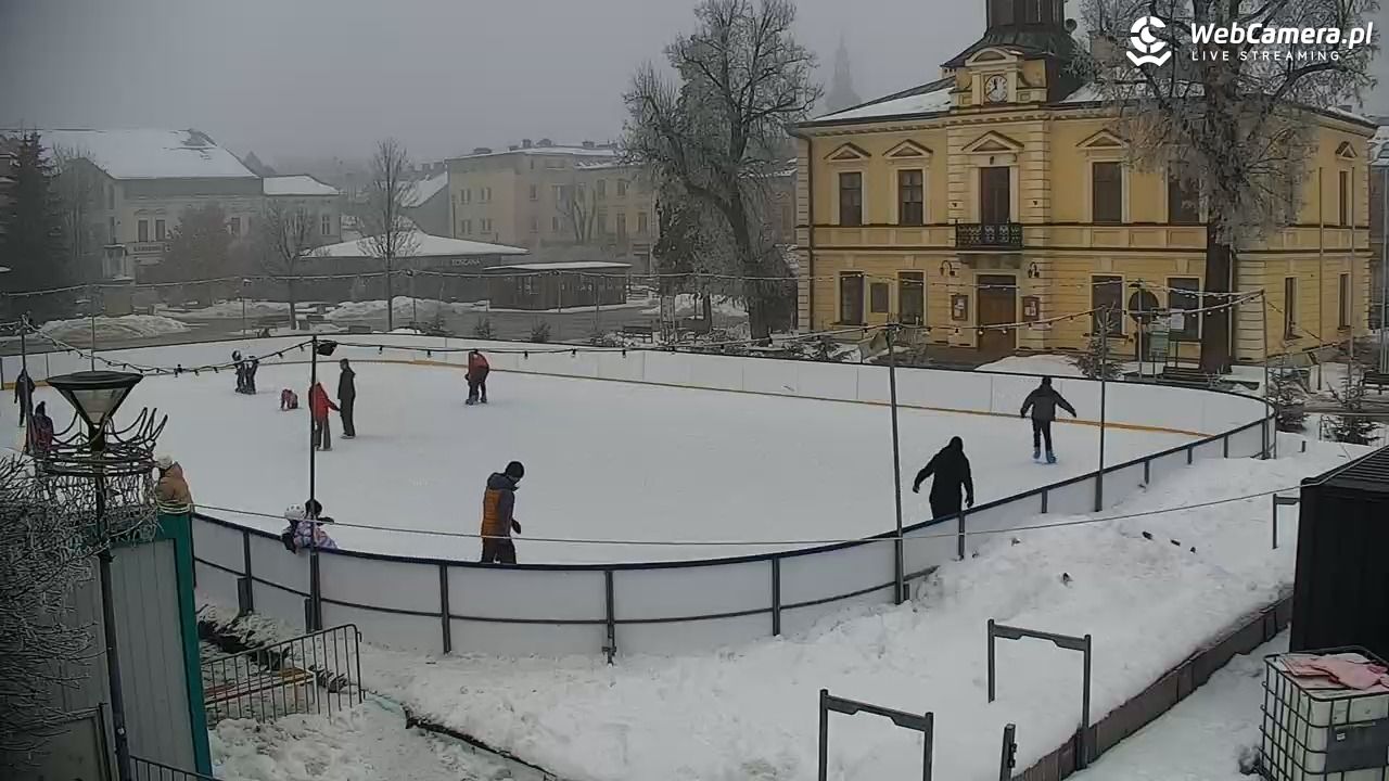 Nowy Targ - widok na Rynek - 18 styczeń 2026, 11:40