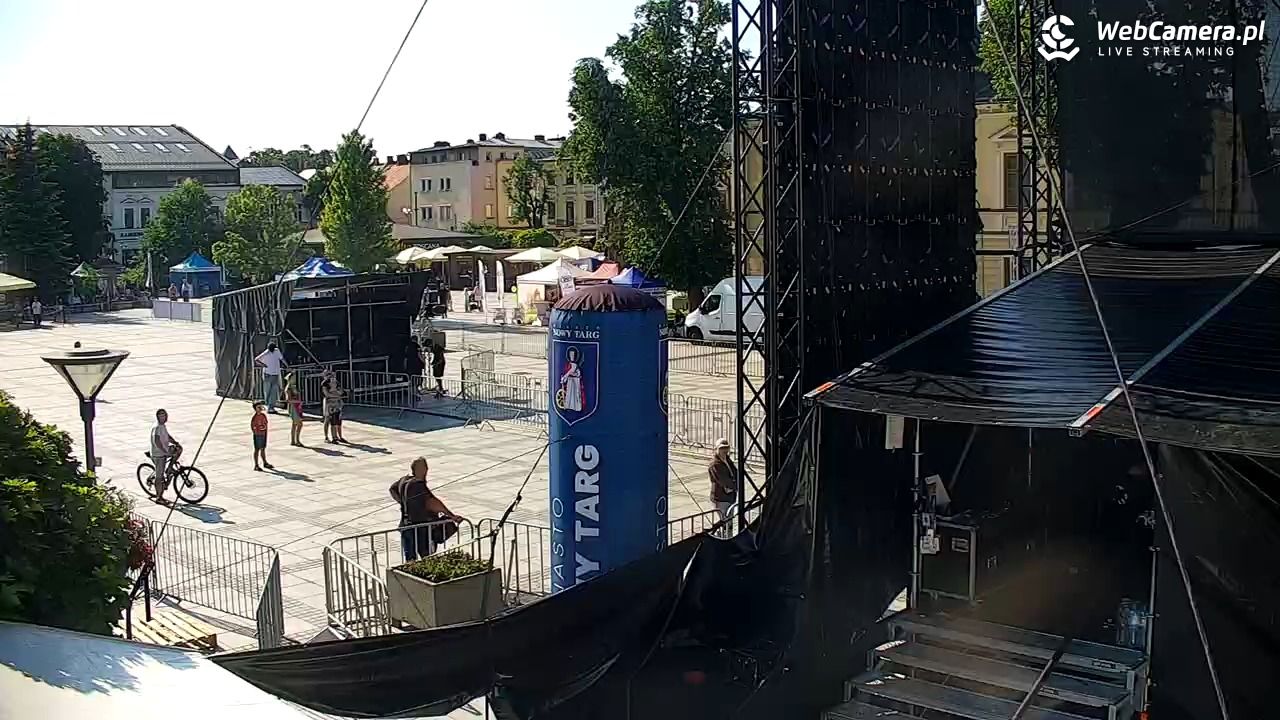 Nowy Targ - widok na Rynek - 20 czerwiec 2026, 16:47