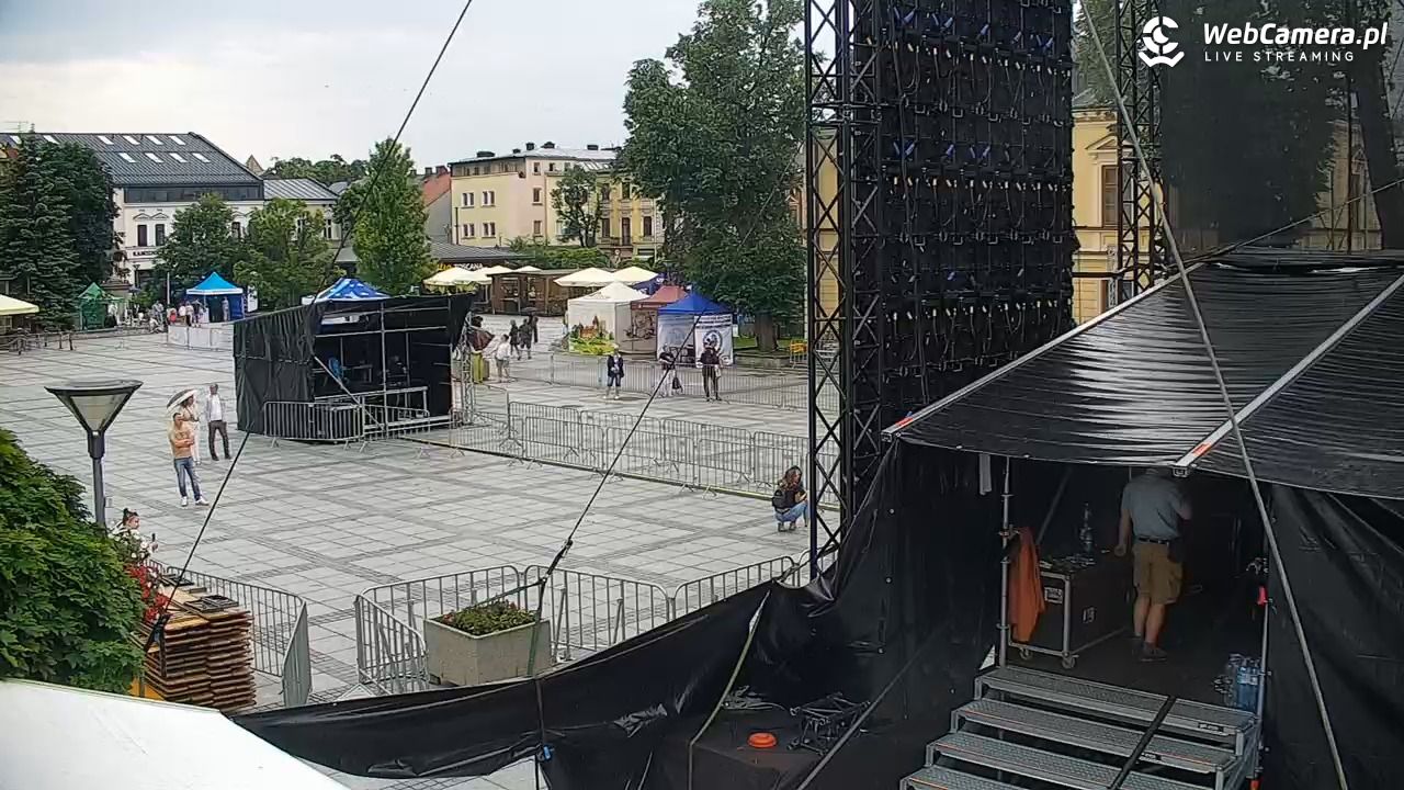 Nowy Targ - widok na Rynek - 20 czerwiec 2026, 12:50