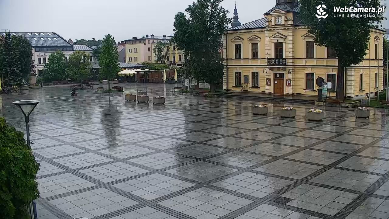 Nowy Targ - widok na Rynek - 01 czerwiec 2026, 07:00