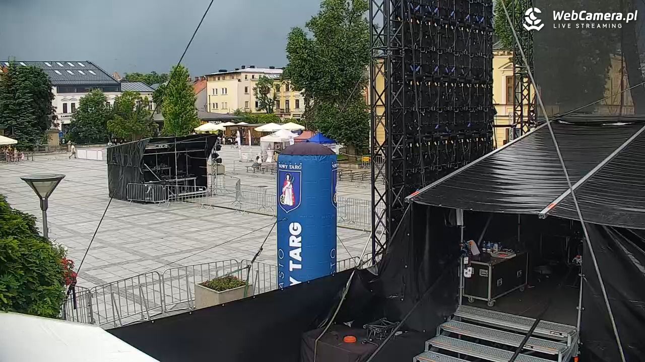 Nowy Targ - widok na Rynek - 21 czerwiec 2026, 16:38